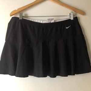 Nike Dri-Fit Black Tennis Skirt Size L (12-14)